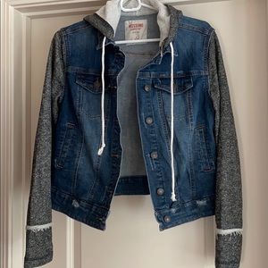Hoodie Jean Jacket